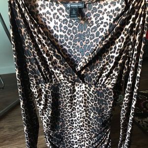 Leopard Print Top
